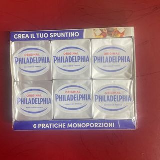 Philadelphia mono porzioni da 6
