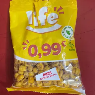 Life mais tostato e salato