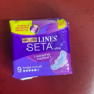 Assorbente Lines seta ultra