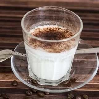 Latte Bianco e Cacao