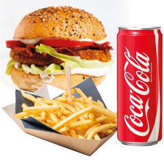 menù CHICKEN CRISPY BURGER