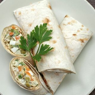 Veg cheese wrap