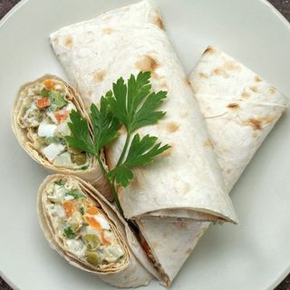 Menu Veg Cheese Wrap