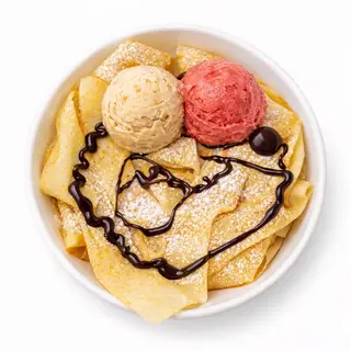 Bowl Tagliatelle Crepes Gelato