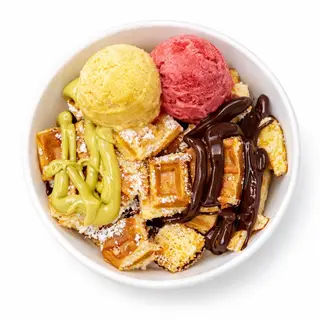 Bowl Waffle Gelato