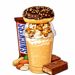 MILKSHAKE SNICKERS + DONUT
