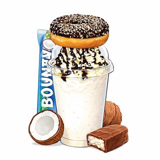 MILKSHAKE BOUNTY + DONUT