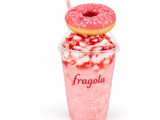 Milkshake Fragola+ Donut