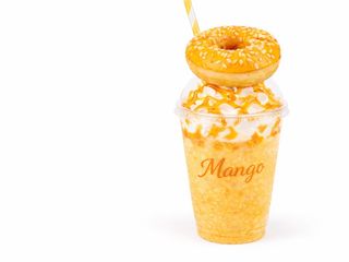 Milkshake Mango + Donut