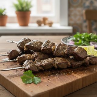 Spiedini di Fegato alla Griglia (Jigar)