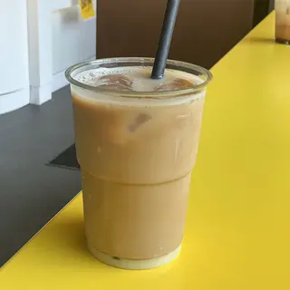 Iced cappuccino latte