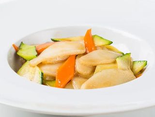 Gnocchi di riso con pollo