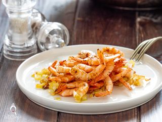 Gamberi sale e pepe