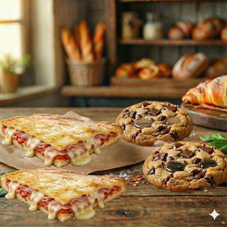 2 Parigina classica +2  crumble cookies classico