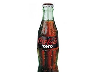 Coca-Cola zero in vetro