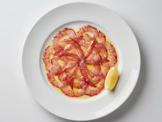 Carpaccio Gambero Rosso