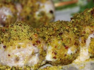 Involtini di pesce spada al pistacchio