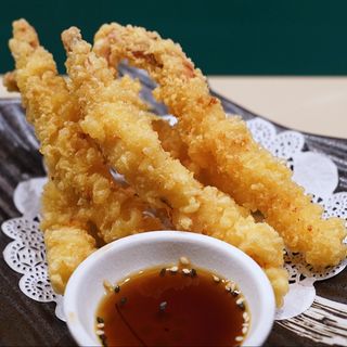120. TEMPURA DI GAMBERONI (3 pz)