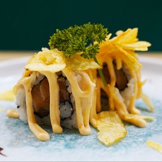 356. SALMONE AFFUMICATO ROLL (8 pz)