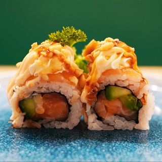 364. SPICY SAKE PEANUTS ROLL (8 pz)