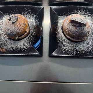 Brioche con Nutella crema kinder bueno