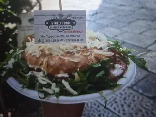 Gran burger di pollo