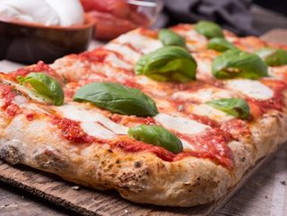 Pizza alla pala: Margherita