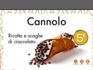 Cannolo di ricotta con cioccolato hala*l