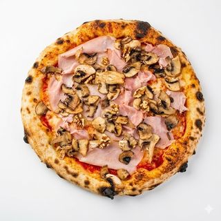 Prosciutto e funghi