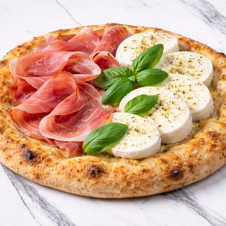 Focaccia Crudo e Bufala