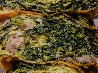 Cicoria e salsiccia (senza lattosio)