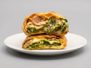 Porchetta e cime di rapa