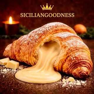 Cornetto al Cioccolato Bianco