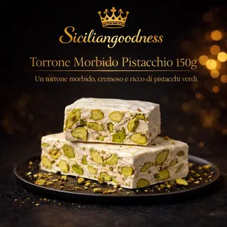 Torrone Morbido al Pistacchio 150g