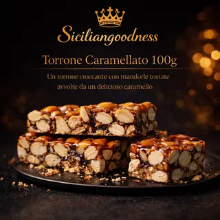 Torrone Caramellato 100g