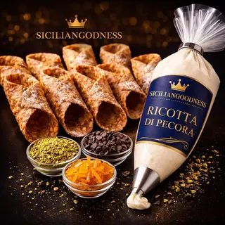 Kit Cannoli Ricotta di Pecora Siciliana.