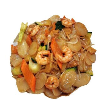 27.GNOCHI DI RISO CON GAMBERI E VERDURE