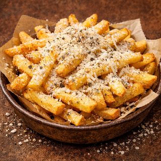 Patatine fritte Cacio e Pepe