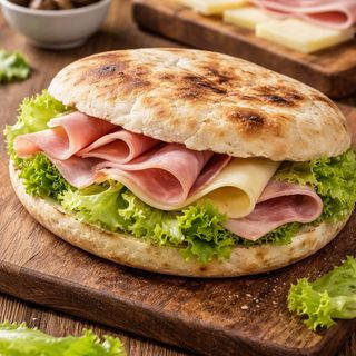 Puccia Cotto e Formaggio