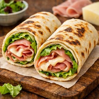 Rotolo Prosciutto cotto e formaggio