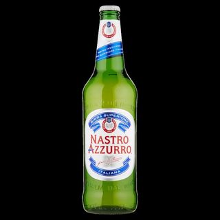 Birra Nastro Azzurro in bottiglia