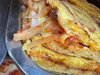 Pitta di Patate Cipollata