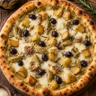 Pizza Patate e Carciofi
