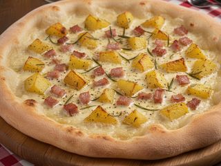 Patate e pancetta