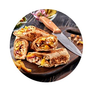 Samurai chicken shawarma