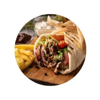 Classic beirut beef shawarma