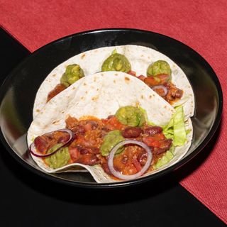 Tacos chili con carne