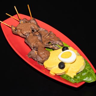 Anticuchos de corazon