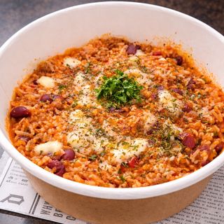 Chili rice bowl