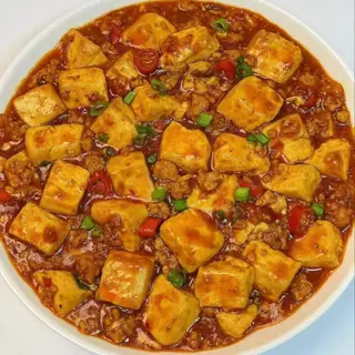 tofu saltato piccante麻辣豆腐